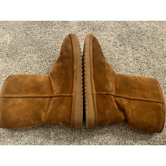 Koolaburra by‎ UGG 1017090 Chestnut US Size 8 Women's Koola Short Suede Boots - Picture 9 of 11